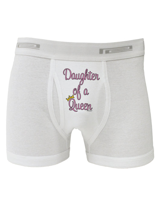 Daughter of a Queen - Matching Mom and Daughter Design Boxer Briefs by TooLoud-Boxer Briefs-TooLoud-White-Small-Davson Sales