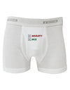 Naughty or Nice Christmas - Naughty and Nice Boxer Briefs-Boxer Briefs-TooLoud-White-Small-Davson Sales