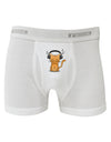 Cute Kitty With Headphones Boxer Briefs-Boxer Briefs-TooLoud-White-Small-Davson Sales