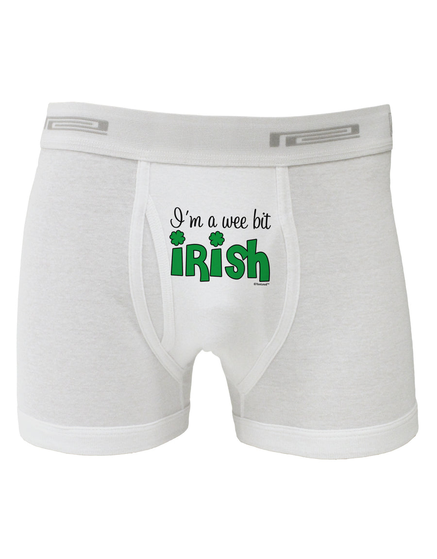 I'm A Wee Bit Irish Boxer Briefs by TooLoud-Boxer Briefs-TooLoud-White-Small-Davson Sales