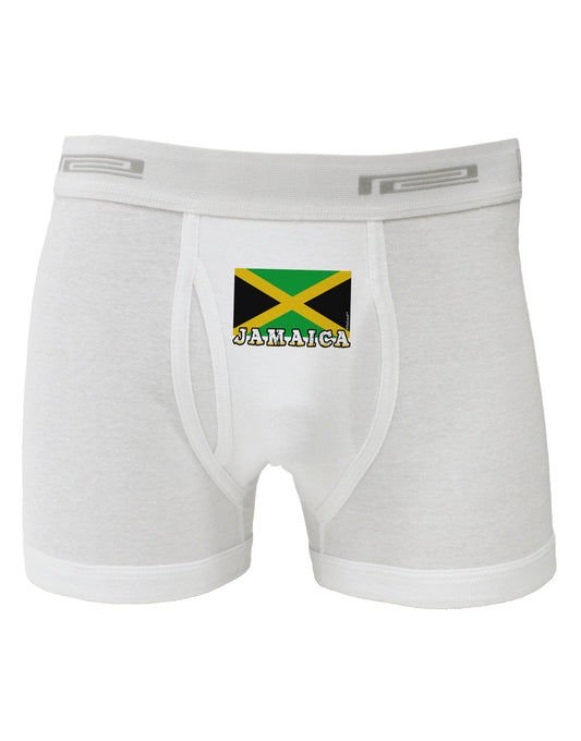 Jamaica Flag Boxer Briefs-Boxer Briefs-TooLoud-White-Small-Davson Sales