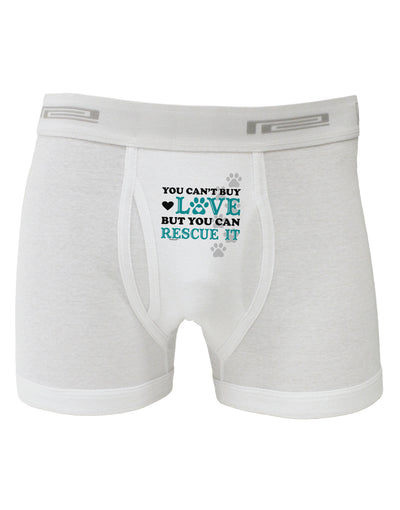 Can't Buy Love Rescue It Boxer Briefs-Boxer Briefs-TooLoud-White-Small-Davson Sales