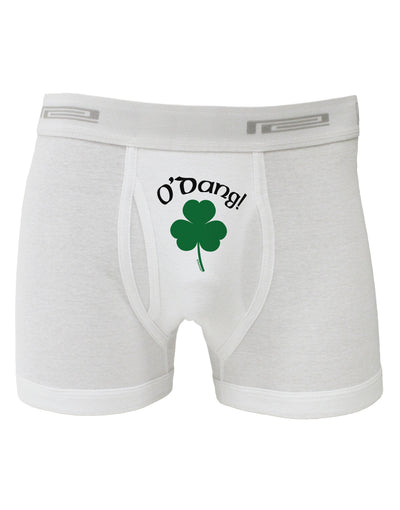 O'Dang - St Patrick's Day Boxer Briefs-Boxer Briefs-TooLoud-White-Small-Davson Sales