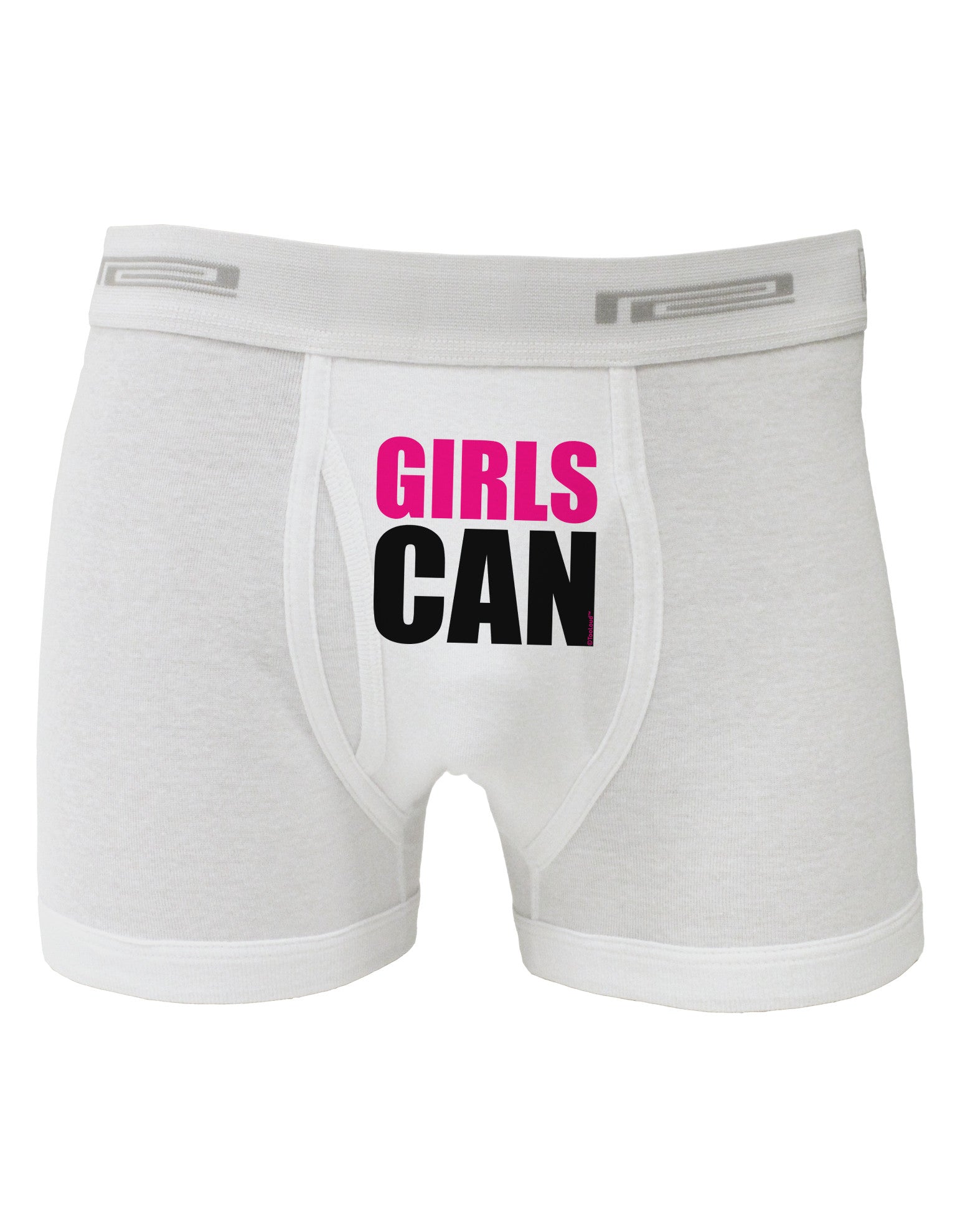 Girls Can Boxer Briefs by TooLoud-Boxer Briefs-TooLoud-White-Small-Davson Sales
