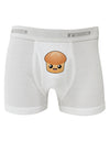 Cute Dinner Roll Boxer Briefs-Boxer Briefs-TooLoud-White-Small-Davson Sales