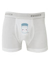 Cute Matching Milk and Cookie Design - Milk Boxer Briefs by TooLoud-Boxer Briefs-TooLoud-White-Small-Davson Sales