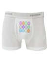 Cute Faux Applique Easter Eggs Boxer Briefs-Boxer Briefs-TooLoud-White-Small-Davson Sales