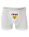 I Heart My - Cute Yellow Labrador Retriever Dog Boxer Briefs by TooLoud-Boxer Briefs-TooLoud-White-Small-Davson Sales