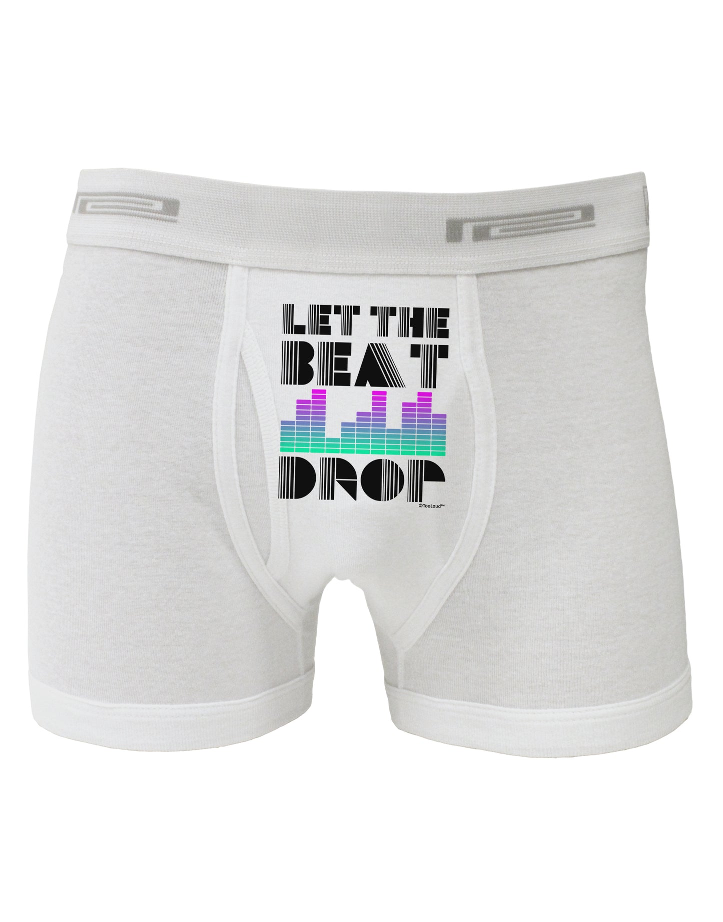 Let the Beat Drop Design Boxer Briefs by TooLoud-Boxer Briefs-TooLoud-White-Small-Davson Sales