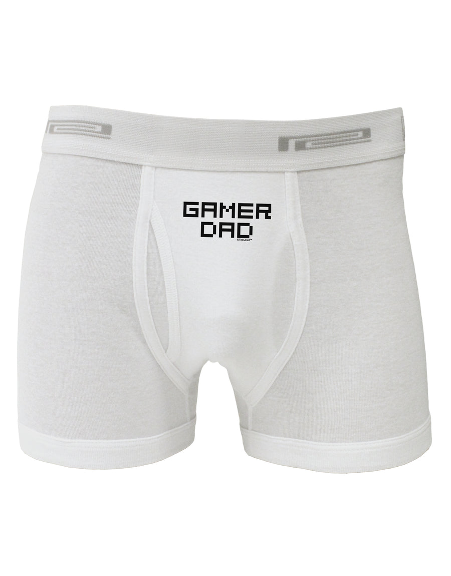 Gamer Dad Boxer Briefs by TooLoud-Boxer Briefs-TooLoud-White-Small-Davson Sales