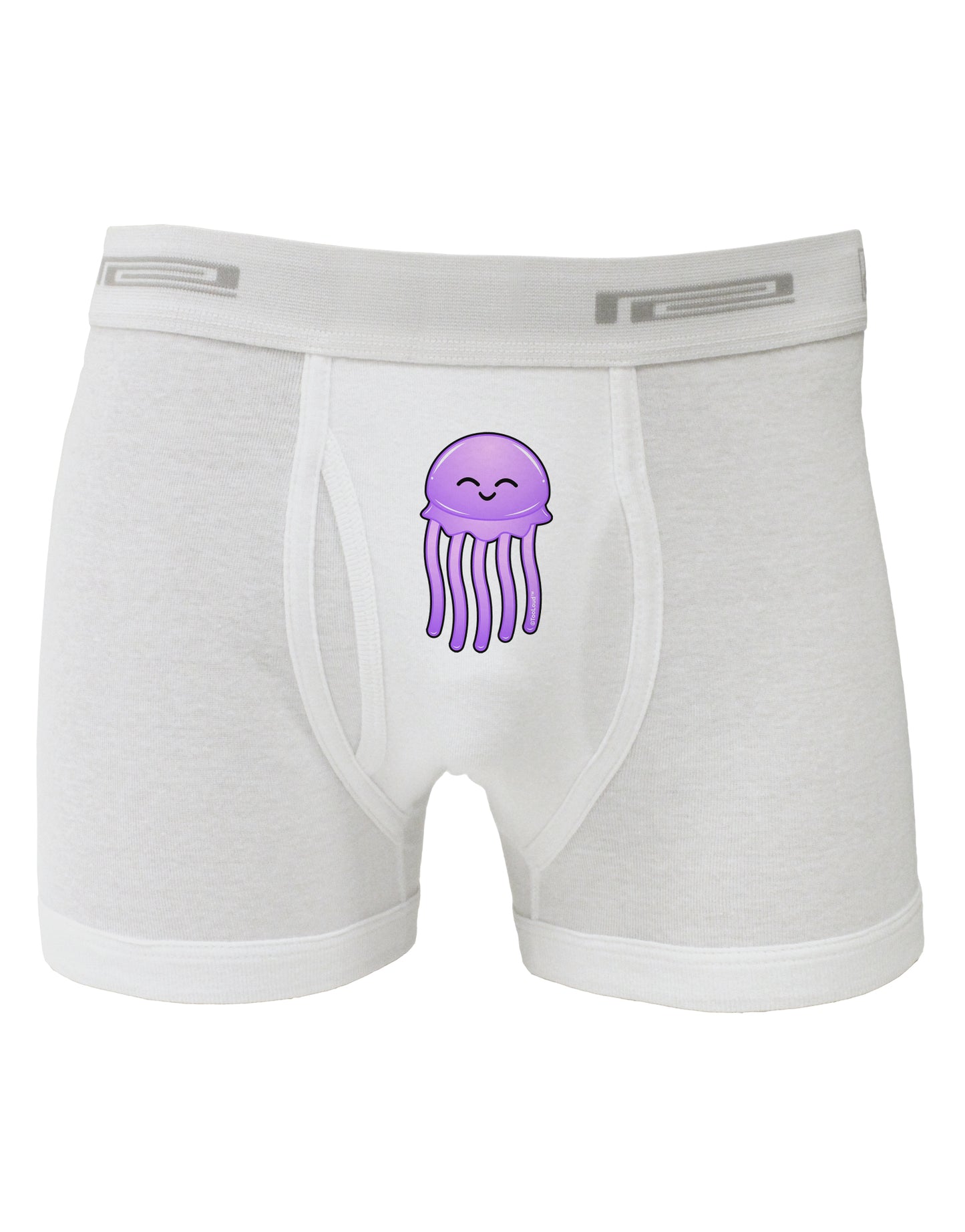 Cute Jellyfish Boxer Briefs by TooLoud-Boxer Briefs-TooLoud-White-Small-Davson Sales