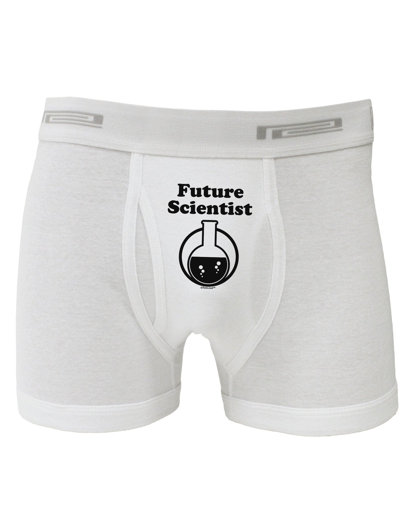 Future Scientist Boxer Briefs-Boxer Briefs-TooLoud-White-Small-Davson Sales