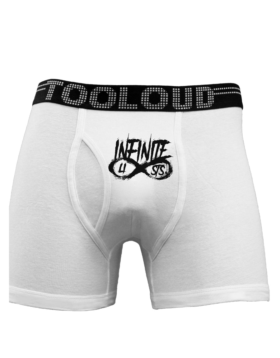 Infinite Lists Boxer Briefs by TooLoud-TooLoud-White-Small-Davson Sales