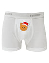 Cute Christmas Cat Santa Hat Boxer Briefs-Boxer Briefs-TooLoud-White-Small-Davson Sales