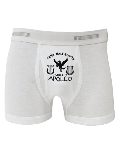 Cabin 7 Apollo Camp Half Blood Boxer Briefs-Boxer Briefs-TooLoud-White-Small-Davson Sales