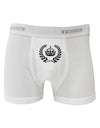 Crown and Laurel Boxer Briefs-Boxer Briefs-TooLoud-White-Small-Davson Sales