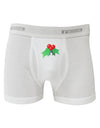 holly Christmas Design Boxer Briefs-Boxer Briefs-TooLoud-White-Small-Davson Sales