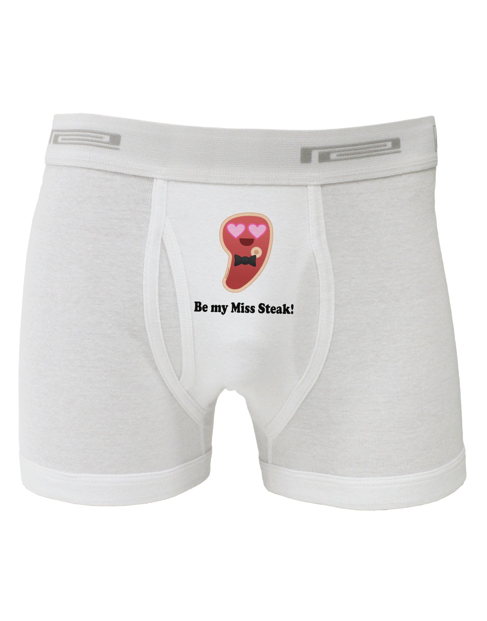 Be My Miss Steak Romantic Boxer Briefs by TooLoud Davson Sales