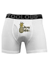 Vacay Mode Pinapple Boxer Briefs-Boxer Briefs-TooLoud-White-Small-Davson Sales