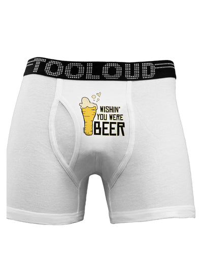 Wishin you were Beer Boxer Briefs-Boxer Briefs-TooLoud-White-Small-Davson Sales