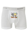 Cute Taco Cat Design Text Boxer Briefs by TooLoud-Boxer Briefs-TooLoud-White-Small-Davson Sales