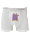 Cute Matching Design - PB and J - Jelly Boxer Briefs by TooLoud-Boxer Briefs-TooLoud-White-Small-Davson Sales