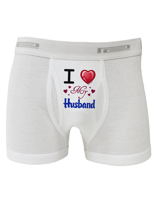 I Love Heart My Husband Boxer Briefs-Boxer Briefs-TooLoud-White-Small-Davson Sales