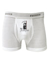 Cute Grim Reaper - Name Text Boxer Briefs-Boxer Briefs-TooLoud-White-Small-Davson Sales