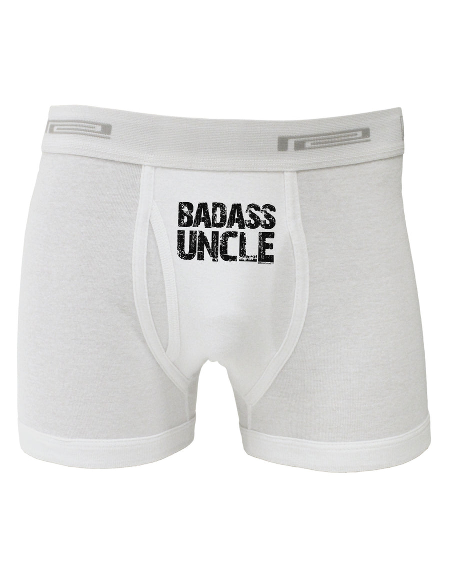 Badass Uncle Boxer Briefs by TooLoud-Boxer Briefs-TooLoud-White-Small-Davson Sales