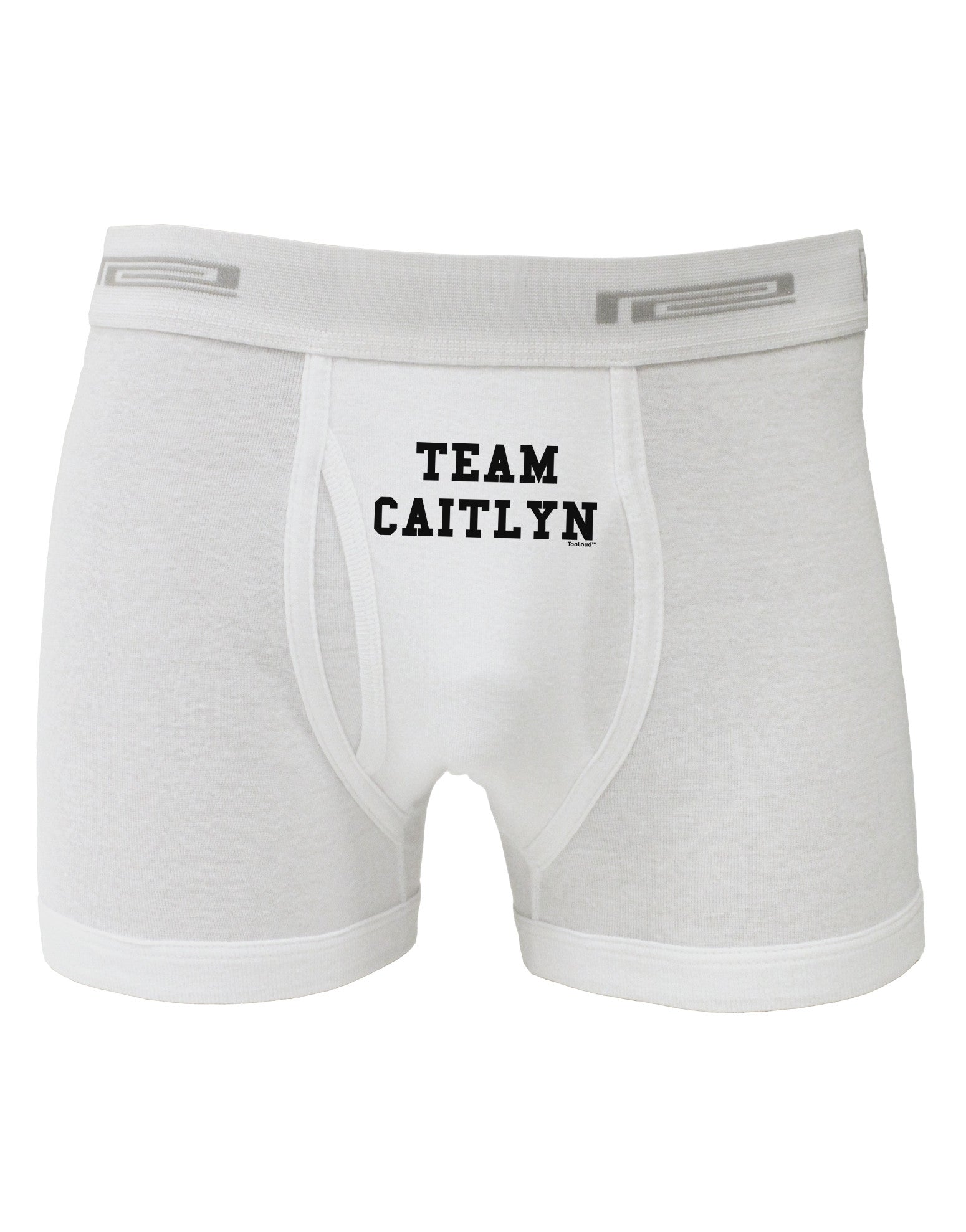 Team Caitlyn Boxer Briefs-Boxer Briefs-TooLoud-White-Small-Davson Sales