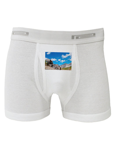 Colorado Landscape Ruins Boxer Briefs-Boxer Briefs-TooLoud-White-Small-Davson Sales