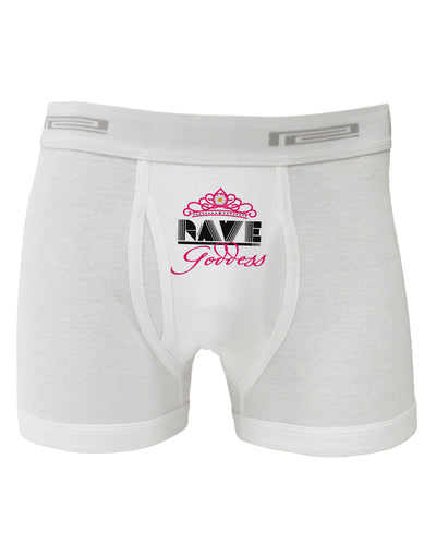 Rave Goddess Boxer Briefs-Boxer Briefs-TooLoud-White-Small-Davson Sales