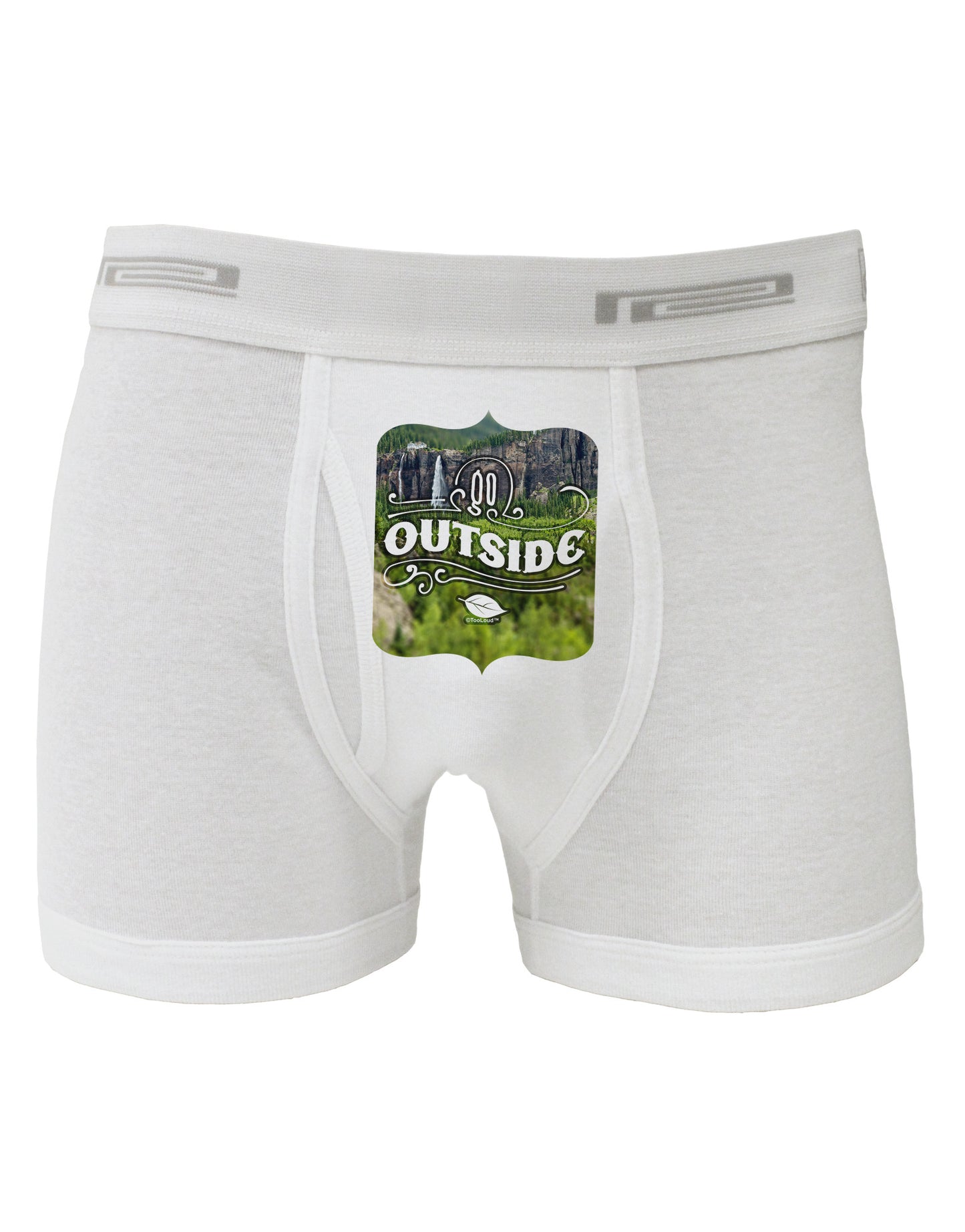 Go Outside - Beautiful Cliffs Boxer Briefs by-Boxer Briefs-TooLoud-White-Small-Davson Sales