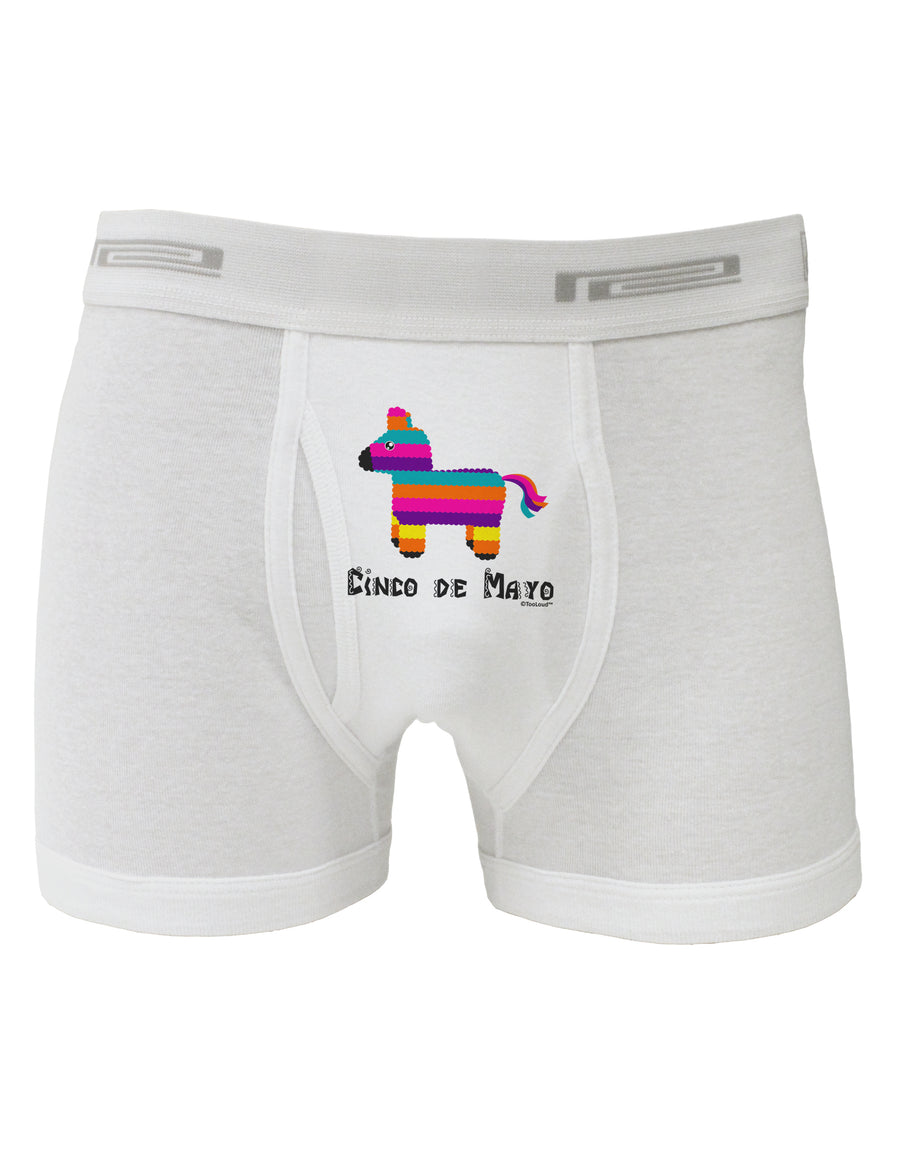 Colorful Pinata Design - Cinco de Mayo Boxer Briefs by TooLoud-Boxer Briefs-TooLoud-White-Small-Davson Sales