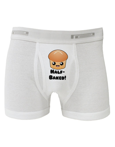 Half Baked Cute Roll Boxer Briefs-Boxer Briefs-TooLoud-White-Small-Davson Sales