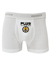 PLUR Daisies Boxer Briefs-Boxer Briefs-TooLoud-White-Small-Davson Sales