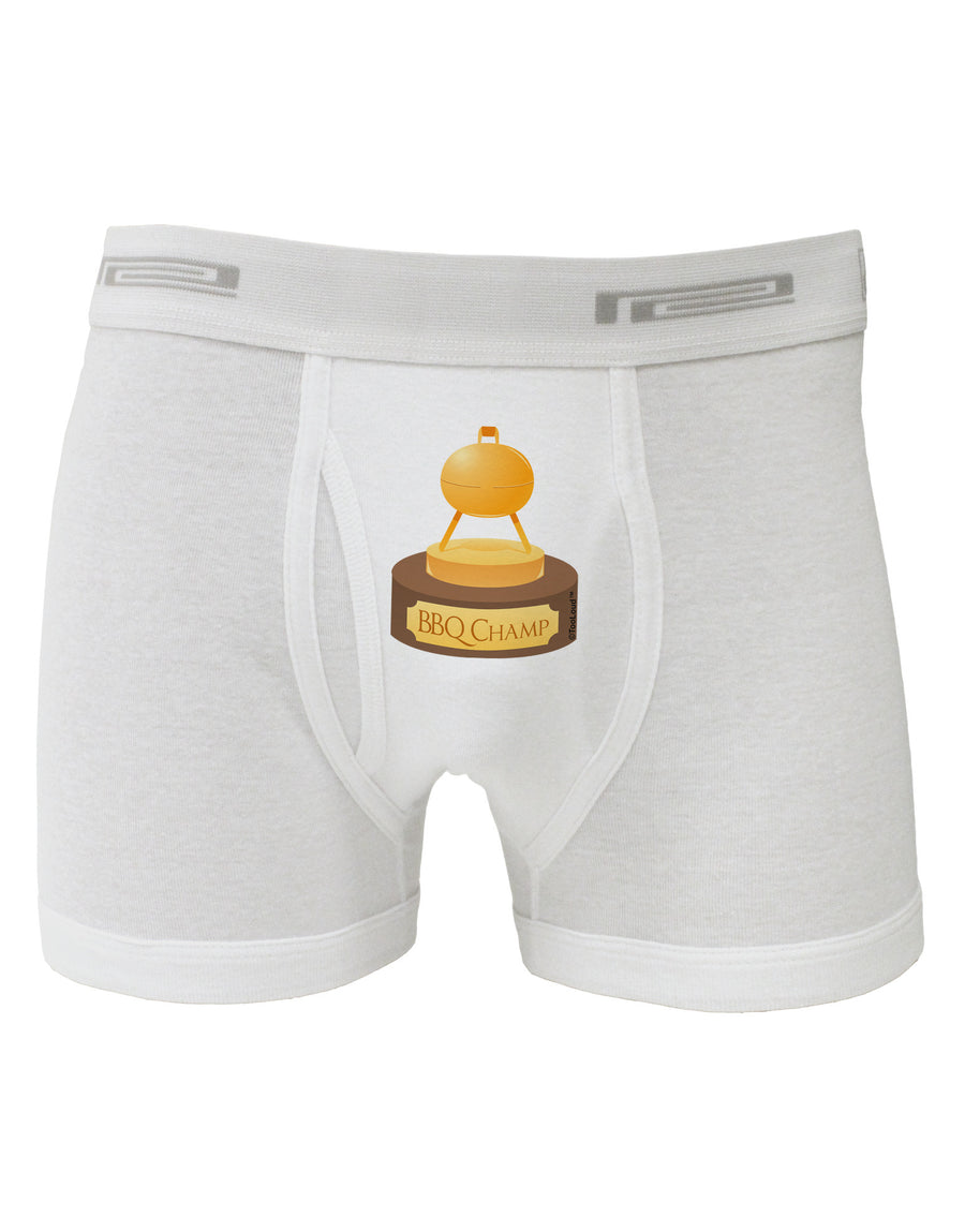 BBQ Champ - Golden Grill Trophy Boxer Briefs by TooLoud-Boxer Briefs-TooLoud-White-Small-Davson Sales