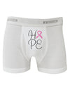 Hope - Breast Cancer Awareness Ribbon Boxer Briefs-Boxer Briefs-TooLoud-White-Small-Davson Sales