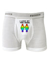 I Love My Two Moms LGBT Boxer Briefs-Boxer Briefs-TooLoud-White-Small-Davson Sales