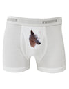 Magnificent White Wolf Head Boxer Briefs-Boxer Briefs-TooLoud-White-Small-Davson Sales