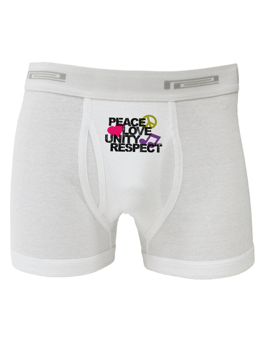 PLUR Distressed Text Boxer Briefs-Boxer Briefs-TooLoud-White-Small-Davson Sales