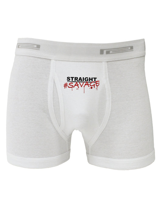 Straight Savage Boxer Briefs-Boxer Briefs-TooLoud-White-Small-Davson Sales