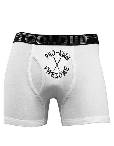 PHO KING AWESOME, Funny Vietnamese Soup Vietnam Foodie Boxer Briefs-Boxer Briefs-TooLoud-White-Small-Davson Sales