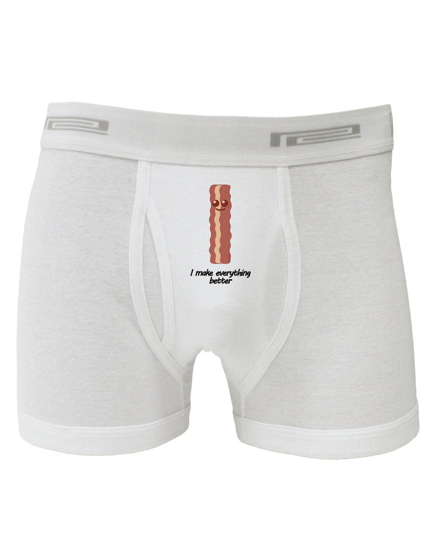 Bacon - I Make Everything Better Boxer Briefs-Boxer Briefs-TooLoud-White-Small-Davson Sales