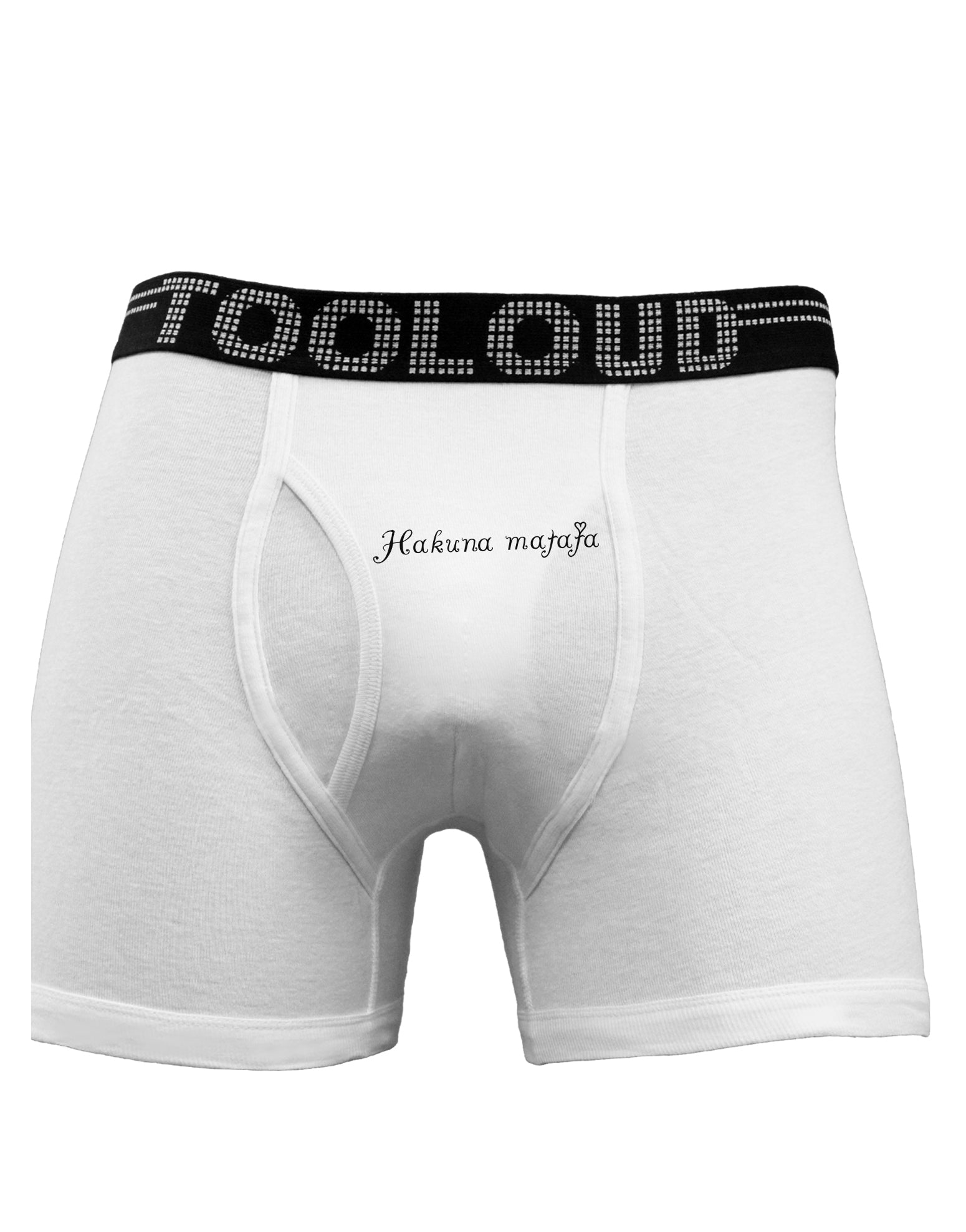TooLoud Hakuna Matata Boxer Briefs-Boxer Briefs-TooLoud-White-Small-Davson Sales