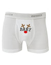 Matching Family Christmas Design - Reindeer - Baby Boxer Briefs by TooLoud-Boxer Briefs-TooLoud-White-Small-Davson Sales