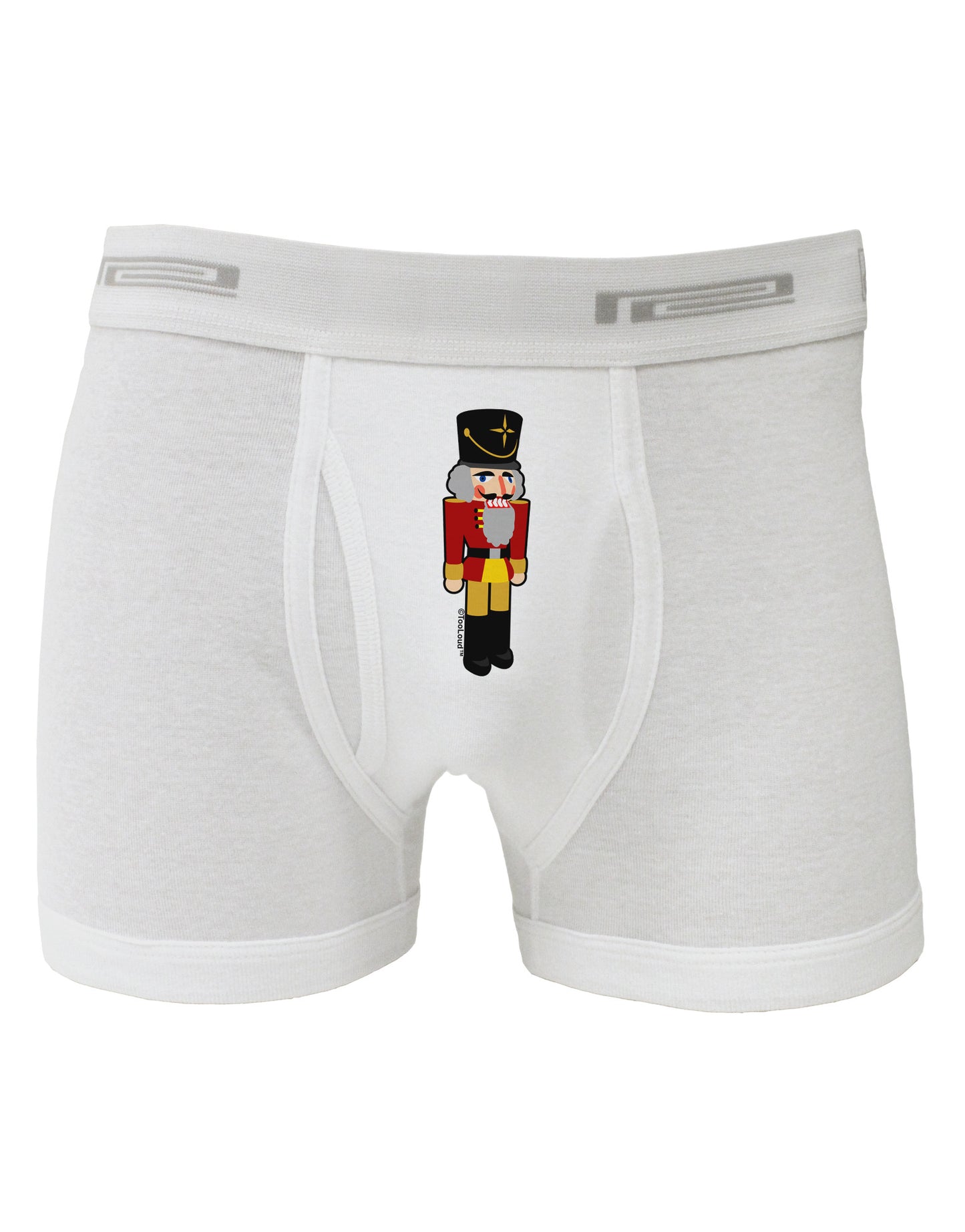 Festive Nutcracker - No Text Boxer Briefs by-Boxer Briefs-TooLoud-White-Small-Davson Sales