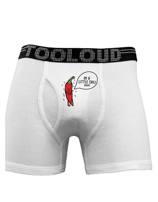I'm a Little Chilli Boxer Briefs-Boxer Briefs-TooLoud-White-Small-Davson Sales