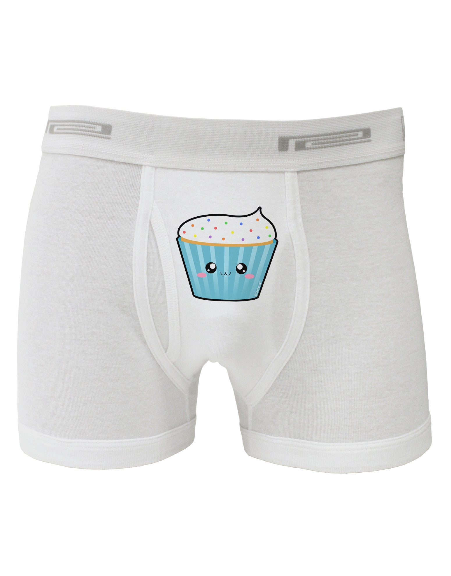 Cute Cupcake with Sprinkles Boxer Briefs by TooLoud-Boxer Briefs-TooLoud-White-Small-Davson Sales