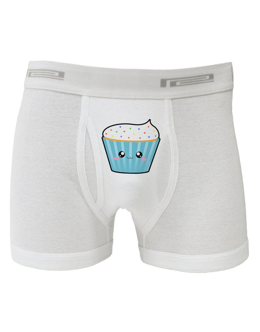 Cute Cupcake with Sprinkles Boxer Briefs by TooLoud-Boxer Briefs-TooLoud-White-Small-Davson Sales